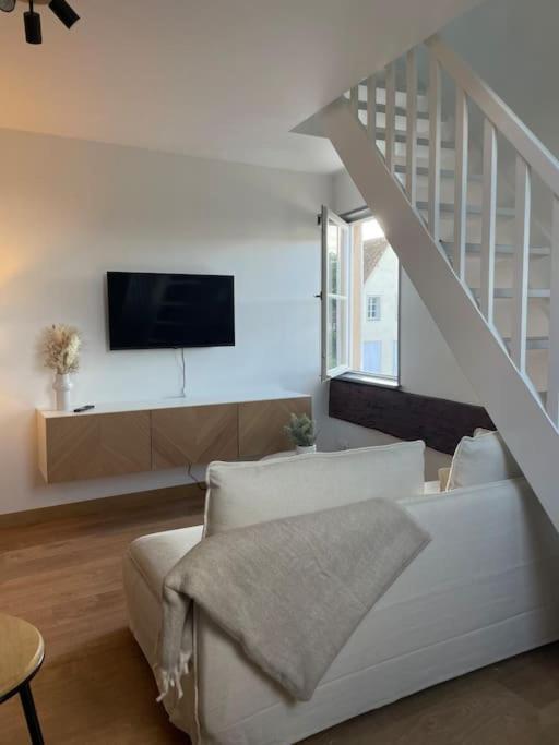 Duplex Bord De L'Eure - Parking Inclus - Jolie Vue Sur La Cathedrale Διαμέρισμα Σαρτρ Εξωτερικό φωτογραφία
